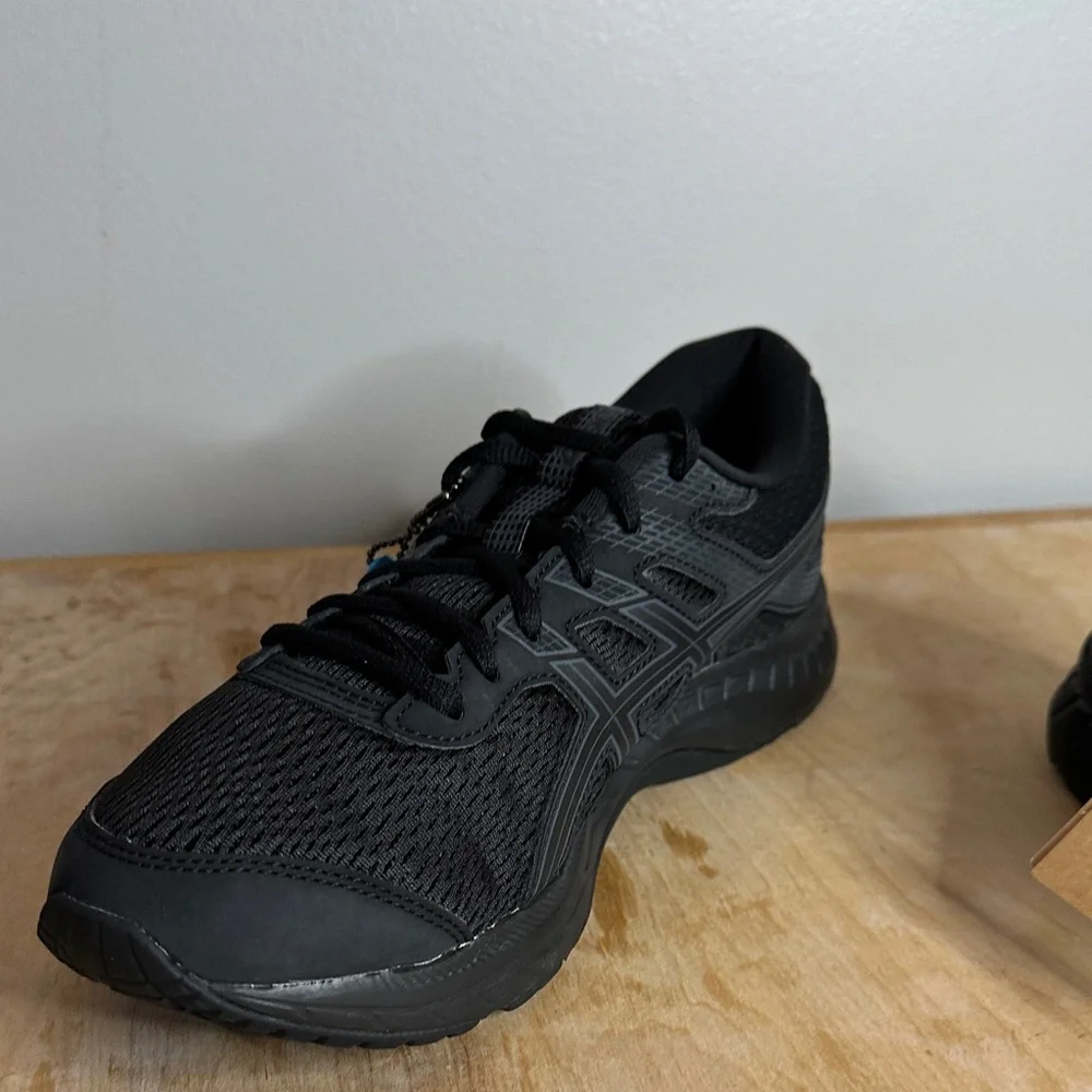 ASICS Men's Black Athletic Shoes size 8 - Picture 6 of 9